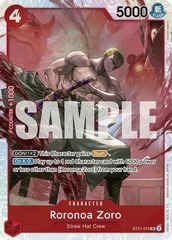 Roronoa Zoro - ST21-015 - SR - Foil (Printing May Vary)